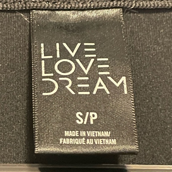 Aeropostale Live Love Dream Quarter Zip Teal & Black Pullover Size Small - Picture 8 of 8